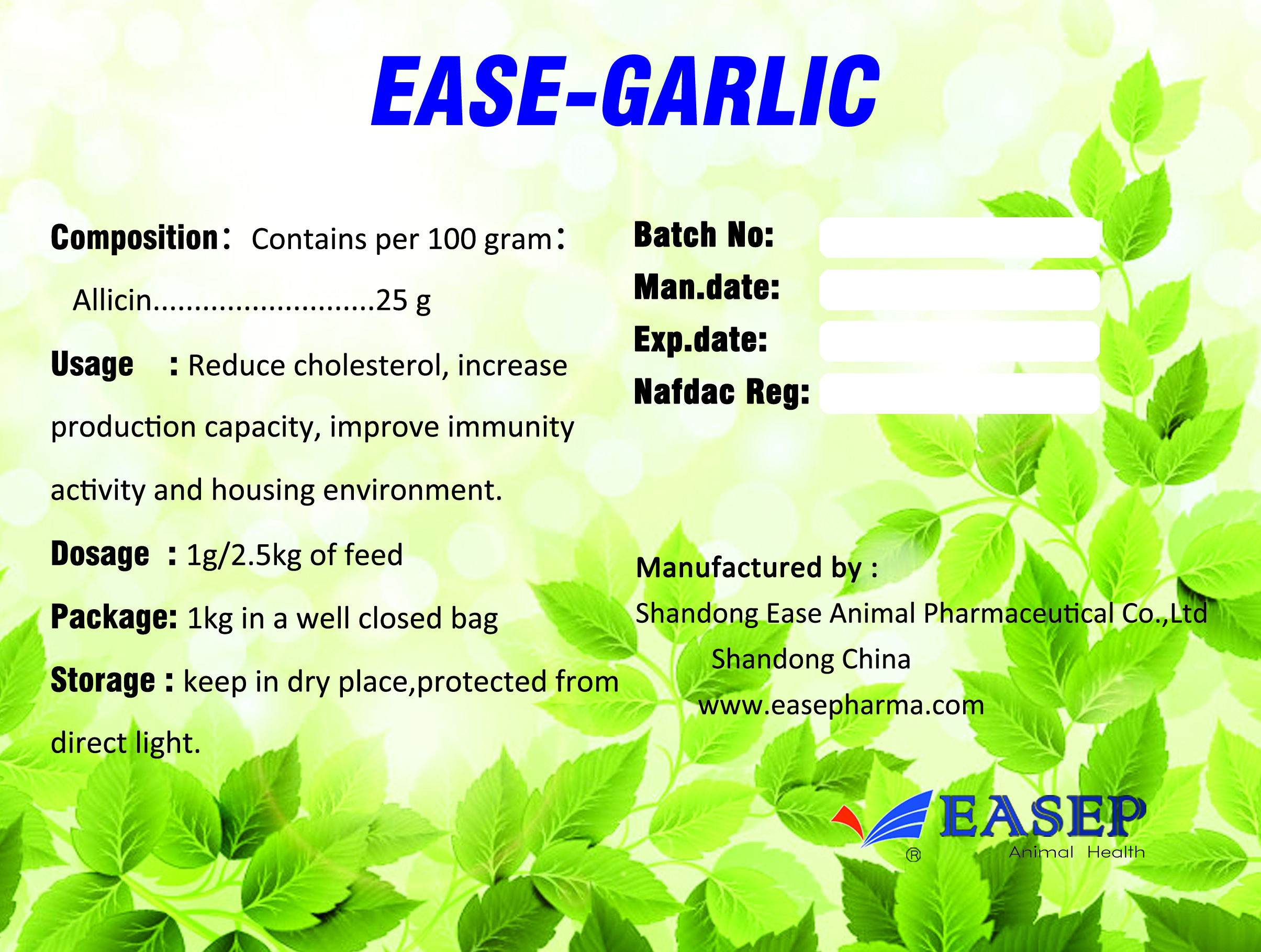 Ease-Garlic